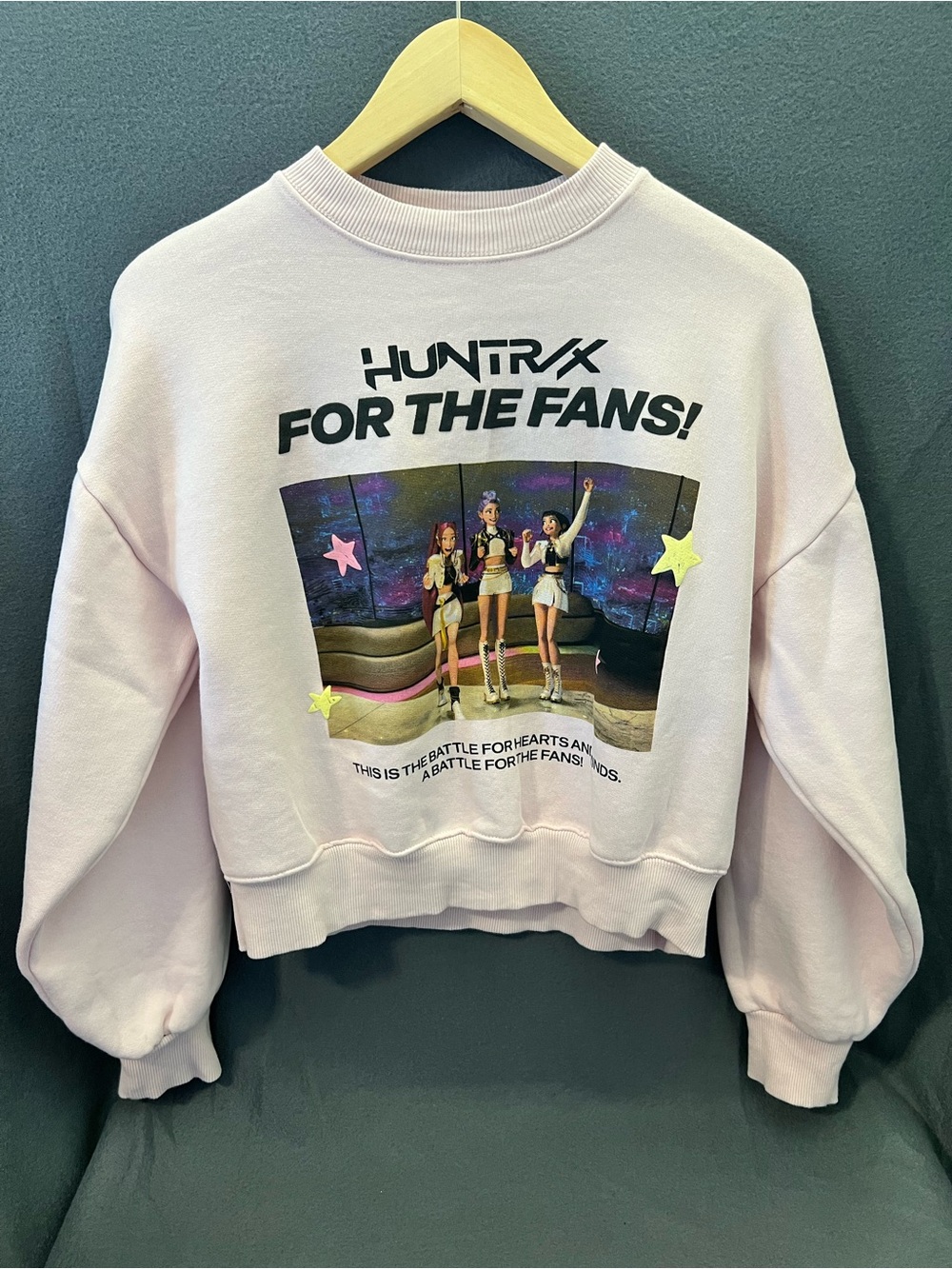 Zara K-Pop Demon Hunters sweatshirt size 12/13